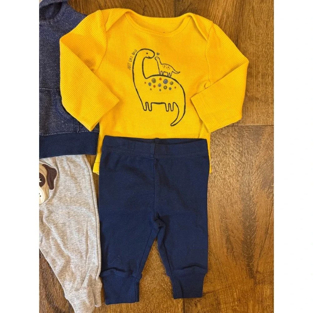 Carters Baby Boy Clothes 3 Months Outfits Pants Shirts Hoodie‎ Jacket Bundle Dog